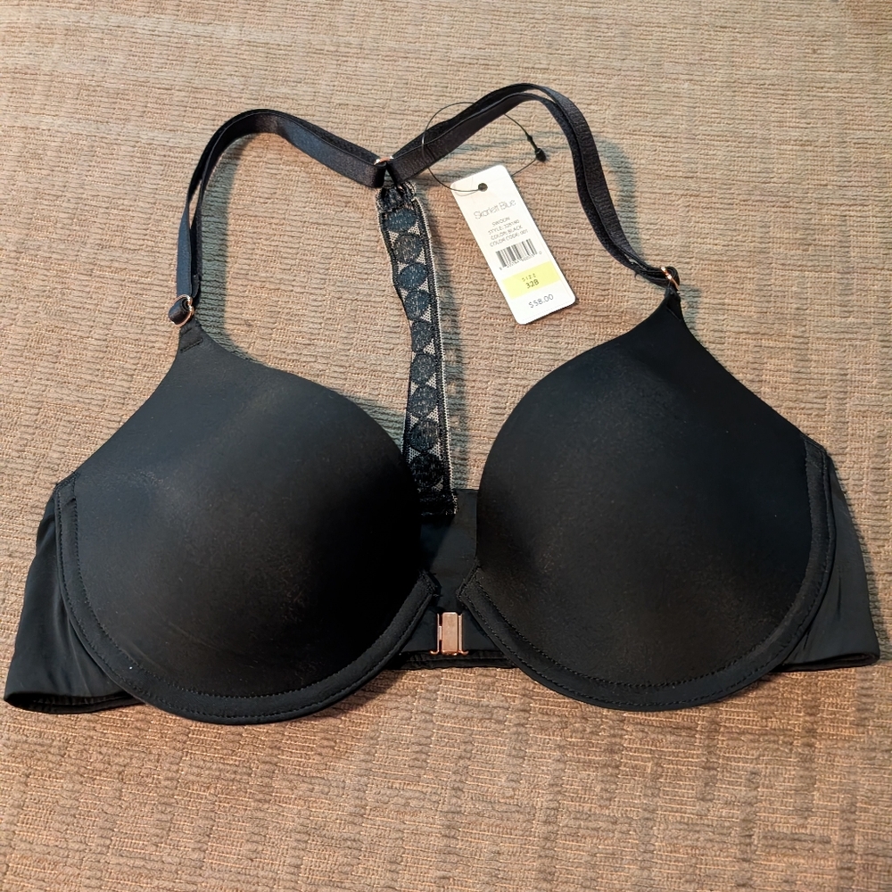 Unbranded Black T-Back Molded Underwire Bra